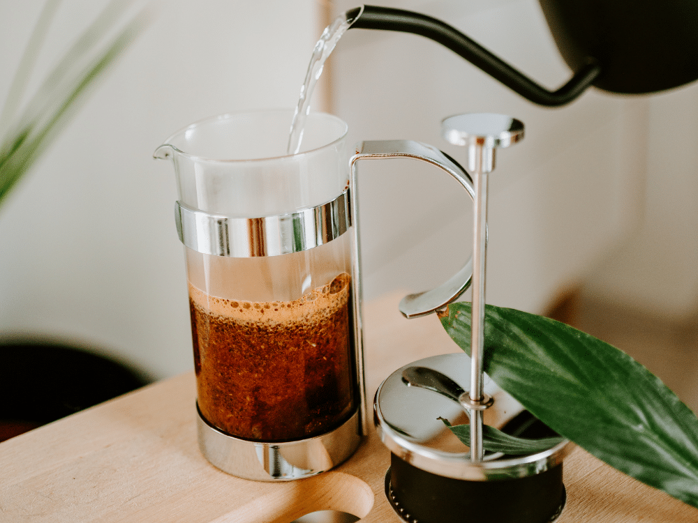 French Press Coffee (& The Perfect Coffee-To-Water Ratio)